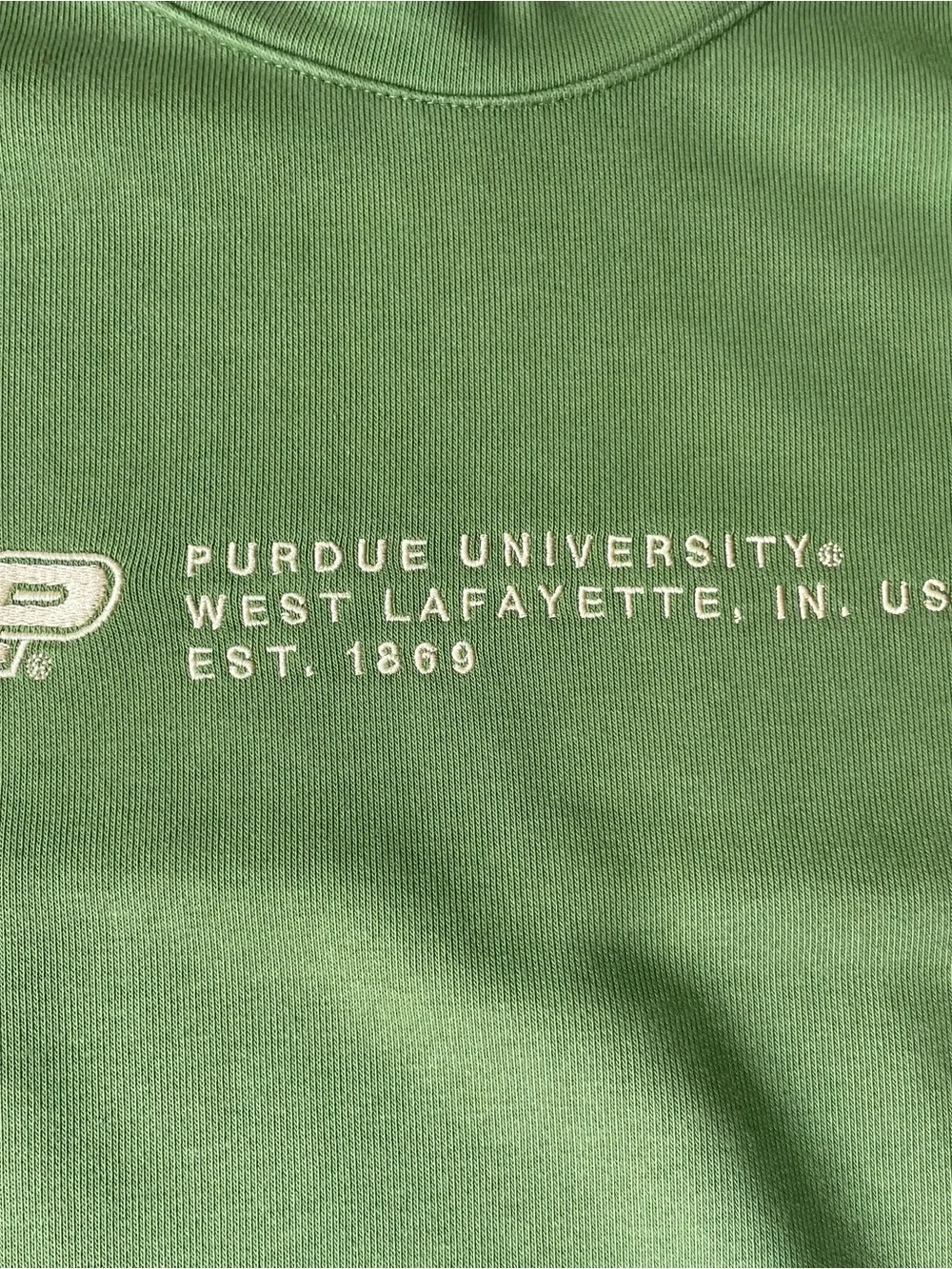 Purdue Boilermakers NCAA Nike Military Appreciation Sweatshirt Sz. L Green
